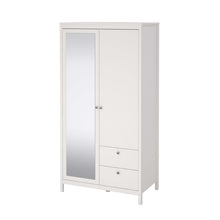 Load image into Gallery viewer, Marley 2 Door 2 Drawers Wardrobe - White