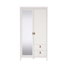 Load image into Gallery viewer, Marley 2 Door 2 Drawers Wardrobe - White