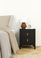 Load image into Gallery viewer, Marley Bedside Locker - Black