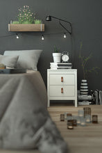 Load image into Gallery viewer, Marley Bedside Locker - White
