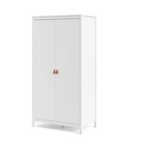 Load image into Gallery viewer, Marley 2 Door Wardrobe - White