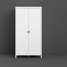 Load image into Gallery viewer, Marley 2 Door Wardrobe - White