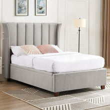 Load image into Gallery viewer, Michigan Grey Ottoman Bed