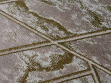 Load image into Gallery viewer, Green/Grey Geometric Rug