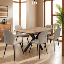 Load image into Gallery viewer, Flavia Dining Chair - Stone PU