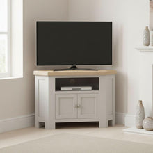 Load image into Gallery viewer, Salford Grey Corner TV Unit