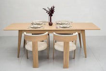 Load image into Gallery viewer, Weston 1800/2400 Oak Herringbone Extending Table