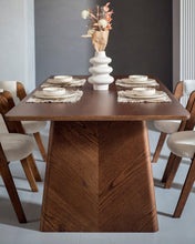 Load image into Gallery viewer, Dua Wooden Curved Back Chair