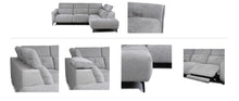 Load image into Gallery viewer, Toledo Dark Grey Electric Reclining RHF Corner Group