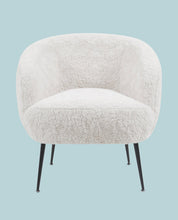Load image into Gallery viewer, Stella Bedroom Chair - Lamb White