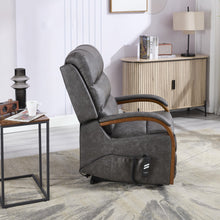 Load image into Gallery viewer, Evie Dual Motor Lift & Tilt Chair - Charcoal Grey