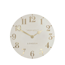 Load image into Gallery viewer, Thomas Kent 12" Arabic Oatmeal Wall Clock