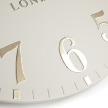 Load image into Gallery viewer, Thomas Kent 12" Arabic Oatmeal Wall Clock