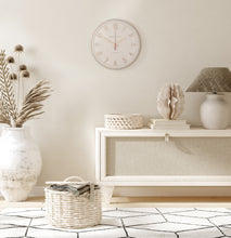 Load image into Gallery viewer, Thomas Kent 14" Tresco Linen Wall Clock