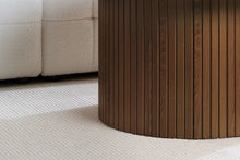 Load image into Gallery viewer, Avino Walnut Fluted Coffee Table