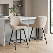 Load image into Gallery viewer, Ollie Counter Stool - Biscuit