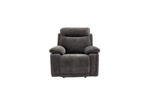 Load image into Gallery viewer, Clarence Fabric Electric Recliner - Charcoal