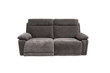 Load image into Gallery viewer, Clarence Fabric Electric 3 Seater Recliner - Charcoal