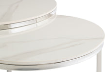 Load image into Gallery viewer, Harlem Round Coffee Table Set - White