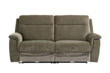 Load image into Gallery viewer, Hawaii Electric Reclining Sofa - Moss Green