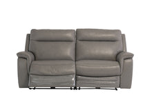Load image into Gallery viewer, Hawaii Electric Reclining Sofa - Grey Leather