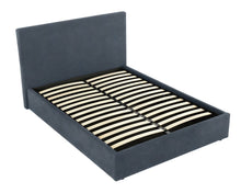 Load image into Gallery viewer, Ellie Fabric Ottoman Bed - Navy
