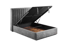 Load image into Gallery viewer, Furrow Ottoman Bed - Grey