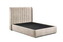 Load image into Gallery viewer, Furrow Ottoman Bed - Beige