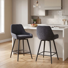 Load image into Gallery viewer, Ollie Counter Stool - Graphite