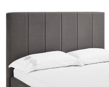 Load image into Gallery viewer, Lara Bed - Grey Velvet