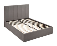 Load image into Gallery viewer, Lara Bed - Grey Velvet