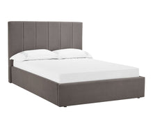 Load image into Gallery viewer, Lara Bed - Grey Velvet