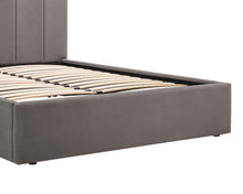 Load image into Gallery viewer, Lara Bed - Grey Velvet