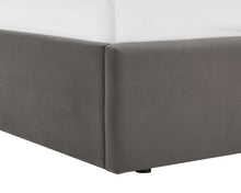 Load image into Gallery viewer, Lara Bed - Grey Velvet