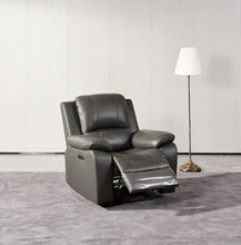 Load image into Gallery viewer, Peruzzi Leather Recliner - Grey