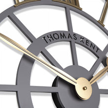 Load image into Gallery viewer, Thomas Kent Evening Star 24" Brass Wall Clock