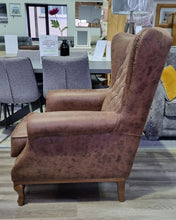 Load image into Gallery viewer, Opulence Queen Anne Chair - Brown