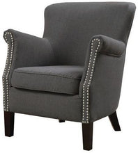 Load image into Gallery viewer, Harper Armchair Charcoal Grey