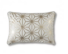 Load image into Gallery viewer, Diamond Gold & Pink Cushion