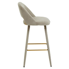 Load image into Gallery viewer, Watson Mink Velvet Bar Stool