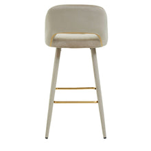 Load image into Gallery viewer, Watson Mink Velvet Bar Stool
