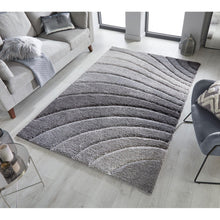 Load image into Gallery viewer, Swirl Grey Rug