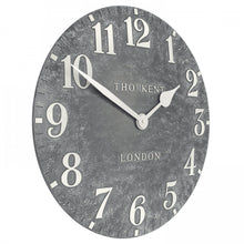 Load image into Gallery viewer, Thomas Kent 20" Outdoor Arabic Cement Wall Clock