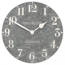 Load image into Gallery viewer, Thomas Kent 20" Outdoor Arabic Cement Wall Clock