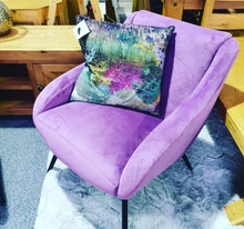 Load image into Gallery viewer, ScatterBox Mika Chair Plum Velour