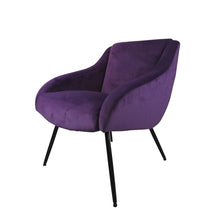 Load image into Gallery viewer, ScatterBox Mika Chair Plum Velour
