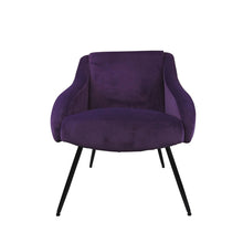Load image into Gallery viewer, ScatterBox Mika Chair Plum Velour