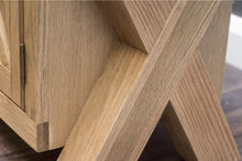 Load image into Gallery viewer, Oak X TV Unit - Large