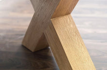 Load image into Gallery viewer, Oak X Dining Table