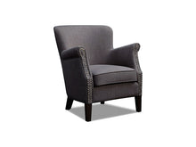 Load image into Gallery viewer, Harper Armchair Charcoal Grey